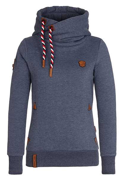Naketano Darth Jeck Ii - Blu Donna Accogliente Jumpers (L7413)